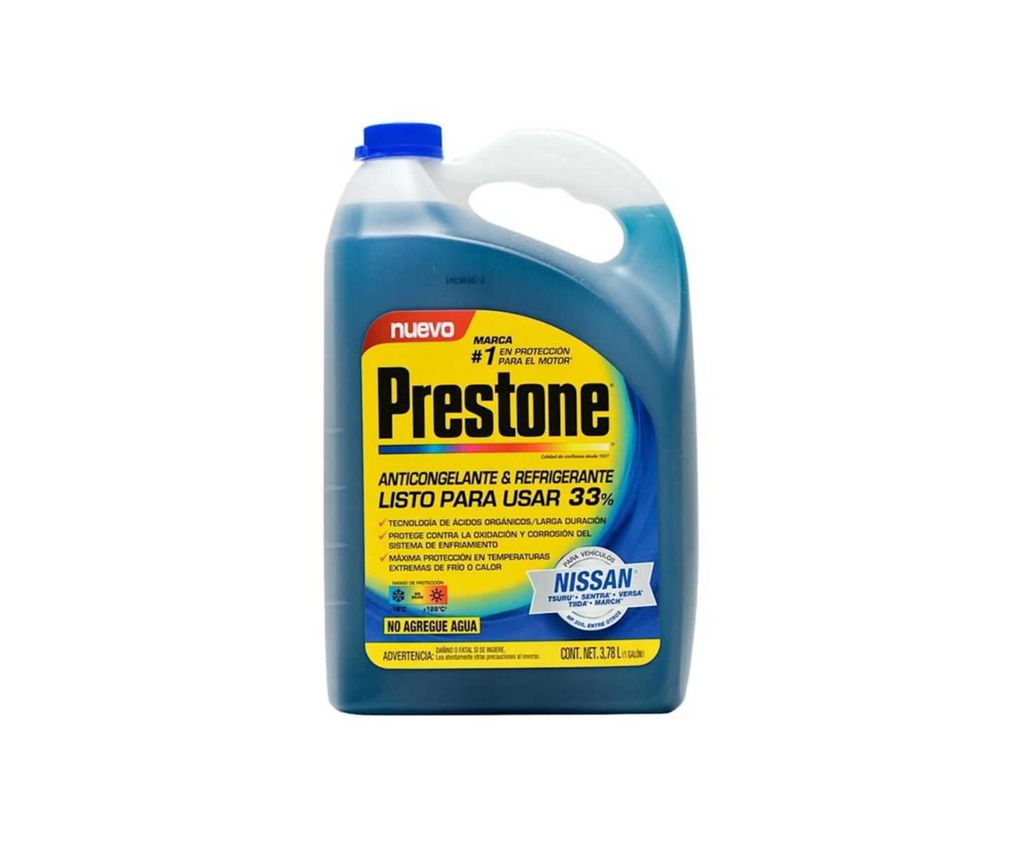 PRESTONE - ANTICONGELANTE AZUL 3.78L