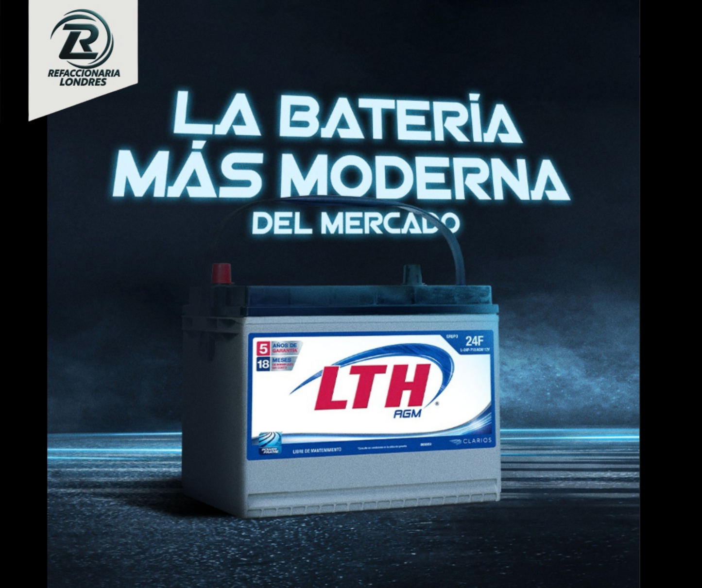 BATERIA LTH 47 - 550 AMPERS