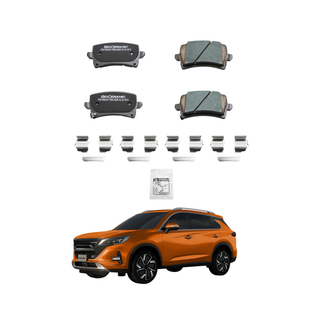 Balatas traseras Bioceramic Dodge Journey 2022-2024 | 933X-F581