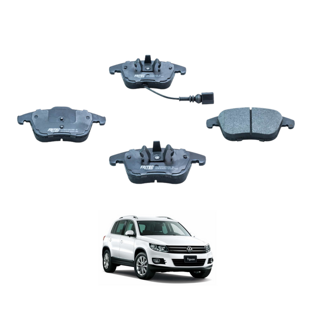 Balatas Cerámicas Delanteras para Volkswagen Tiguan 2009-2017 | D1375