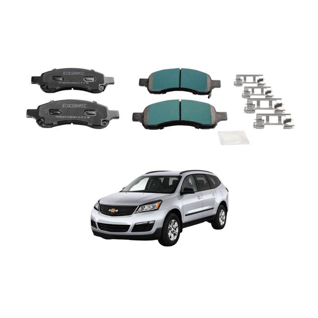 Balatas Bioceramic Delanteras Chevrolet Traverse|D1169