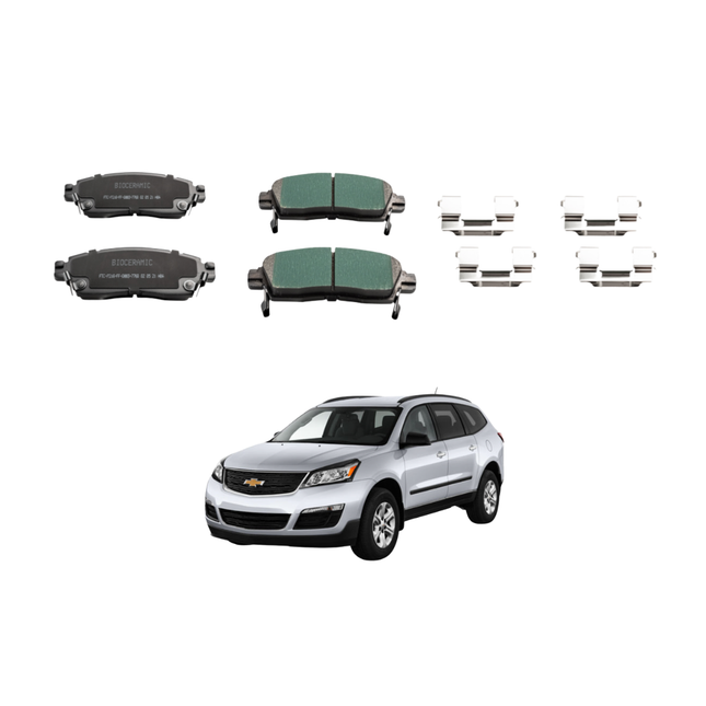 Balatas Bioceramic Trasera Chevrolet Traverse|D883