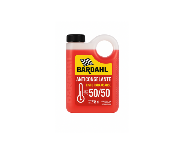 BARDAHL - ANTICONGELANTE ROJO 50/50 950ml