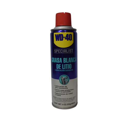 WD40 GRASA BLANCA LITIO 296ml