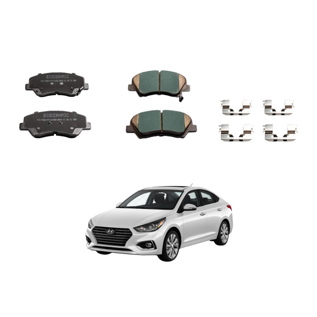 Balata Bioceramic Delantera HYUNDAI ACCENT Sedán|D1593