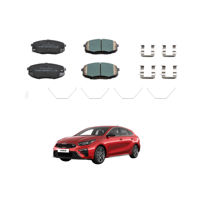 Balata Bioceramic Delantera Kia Forte|D2094