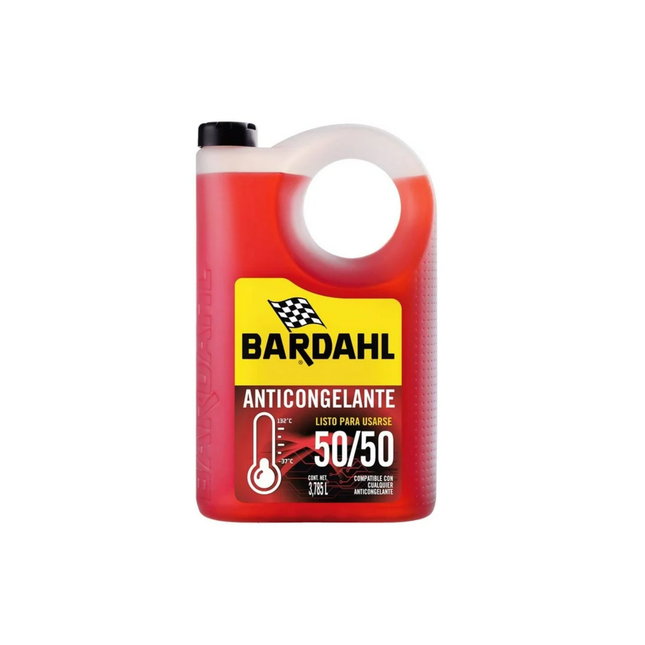 BARDAHL - ANTICONGELANTE ROJO 50/50 3.785L