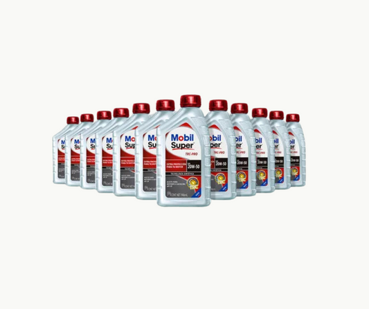 Caja aceite MOBIL 20W50 12pza