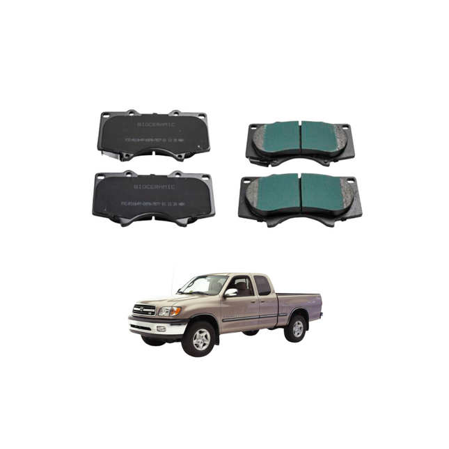 Balatas Bioceramic Delanteras Toyota Tundra|D976